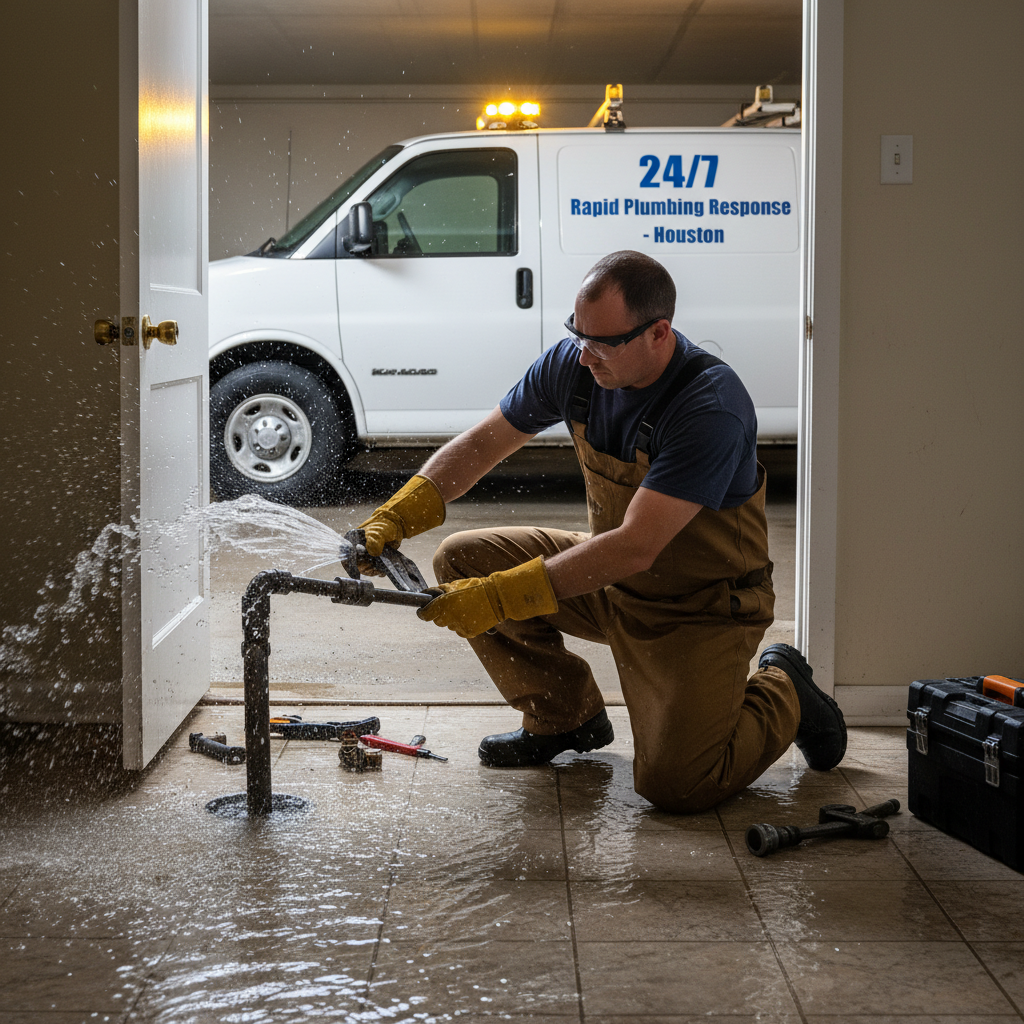 Plumbing Emergency Services - Tell Projects Conroe TX