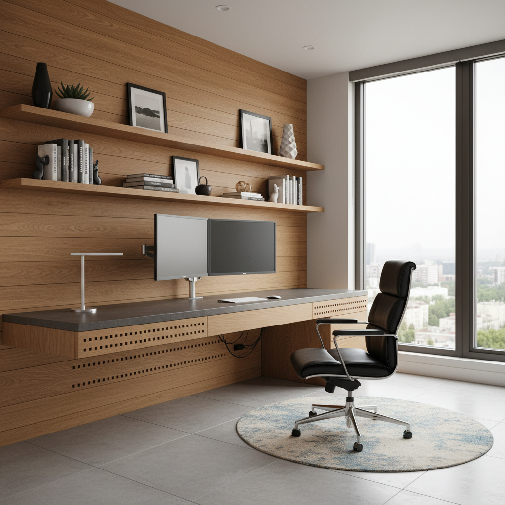 Home Office Renovation Conroe TX - Tell Projects