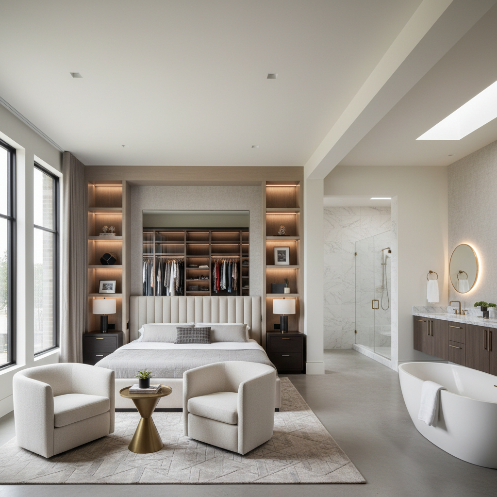 Master Bedroom Suite Conroe - Tell Projects Conroe TX