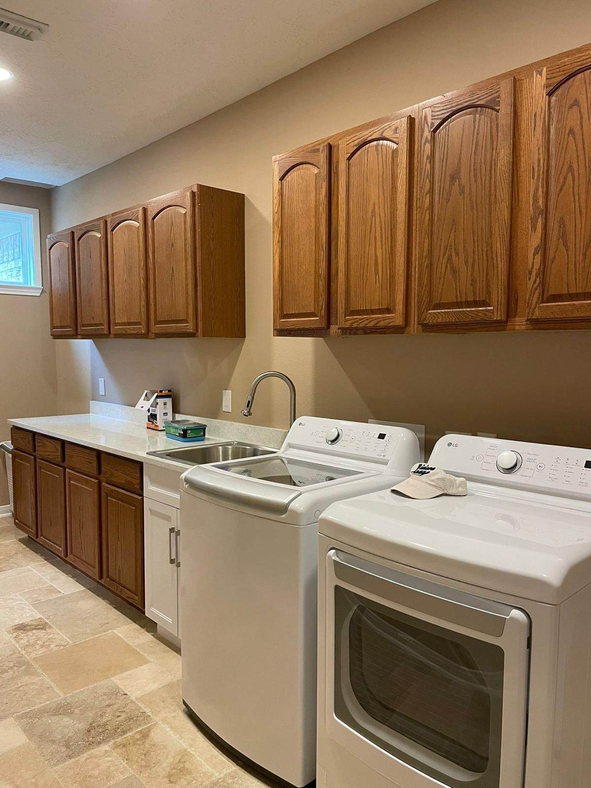 Commercial laundry room renovation in Conroe apartment complex