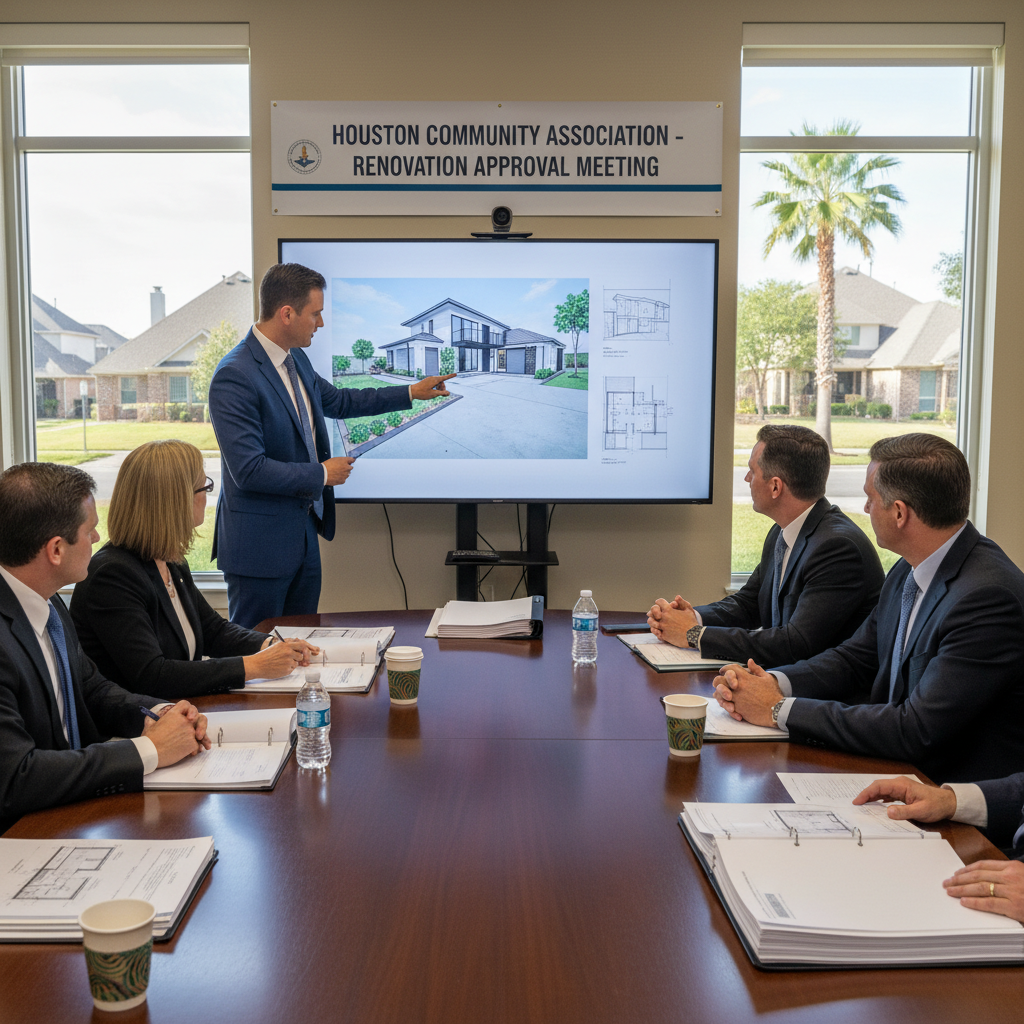 HOA Approval Assistance - Tell Projects Conroe TX