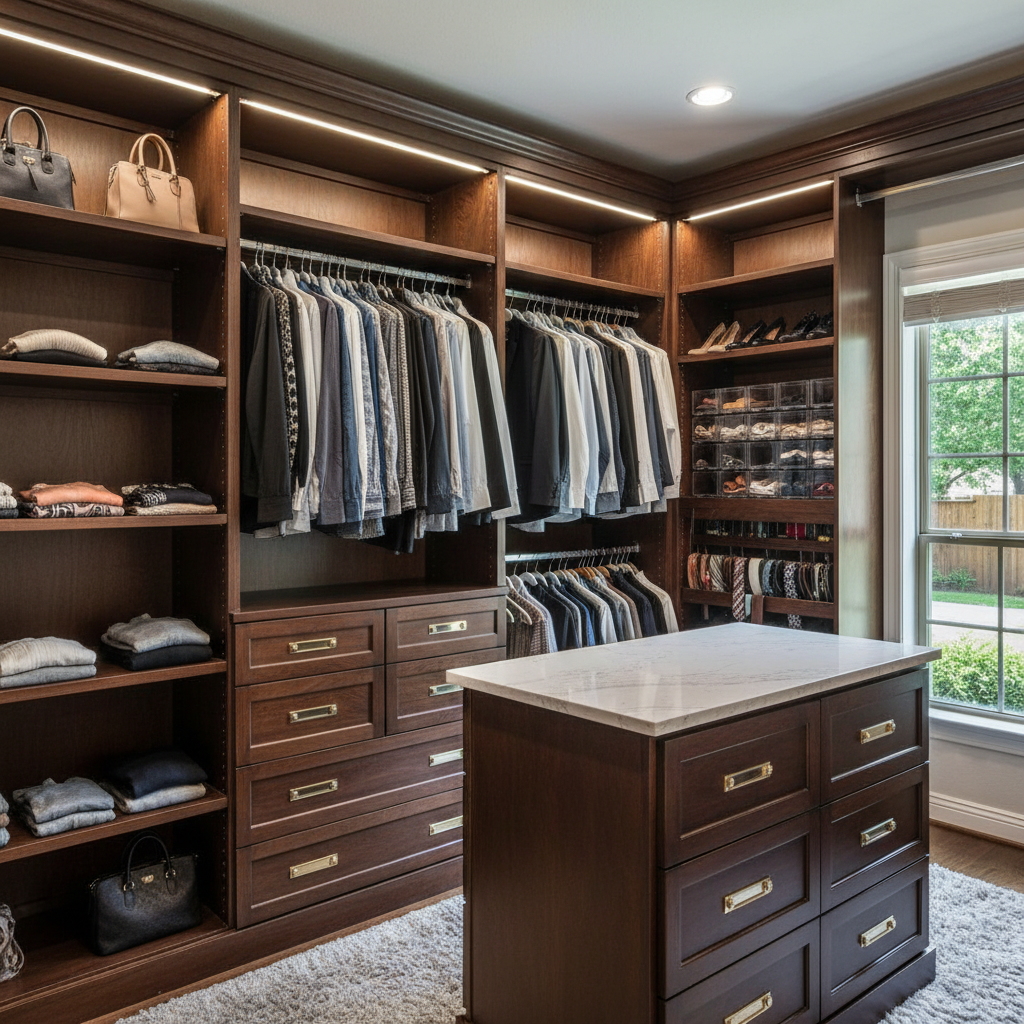 Storage Solutions Design - Tell Projects Conroe TX